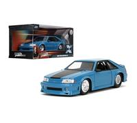 Jada Fast & Furious 1:24 1989 Ford Mustang GT Die-Cast Car, Toys for Kids and Adults