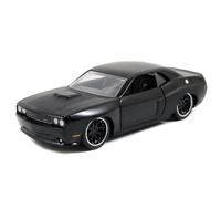 Jada Dodge Dom's Challenger Srt8 2008 Fast & Furious Vi Matt Black - 1:32