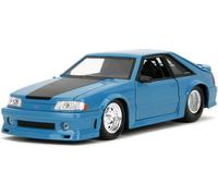 Jada Toys Fast & Furious Ford Mustang GT 1:24, Quiet Shade Clematis Blue