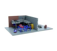 Jada Fast & Furious Nano Stage Han´s Garage Figures Silver