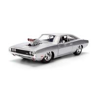 Jada FAST & FURIOUS ANNIVERSARY DOM'S DODGE SILVER FINISH 1:24