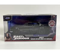 Jada Fast & Furious Brians Nissan Skyline 2000 GT-R 1:32 Scale 99602 in Black Jada Black