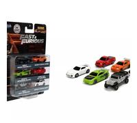 Fast & Furious 6 pack Nano Cars Jada 4 cm Approx Jada 9336679314 36679