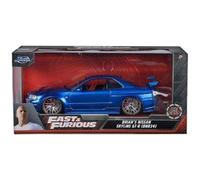Jada Fast & Furious Nissan Skyline Blue 2002 1:24 Top Quality