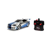 Jada - Fast&Furious - R/C Nissan Skyline GTR 1:16 2,4GHz (253206007), White Blue