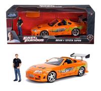 Jada Fast & Furious Supra Brian 1:24 Figure Orange Kids