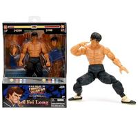 Jada Fei Long 6" Moveable Figure with Accessories and Alternate Head and Hands Ultra Street Fighter II: The Final Challengers (2017) Video Game Model 34217