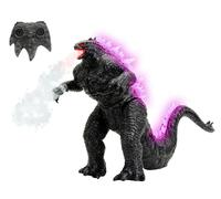 Jada Godzilla VS Kong Walking RC - Lights, Sounds, Fire Breathing Effect Remote Control Toy. Pop Culture Collectable for Kids and Adults
