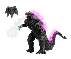 Jada Godzilla VS Kong Walking RC - Lights, Sounds, Fire Breathing Effect Remote Control Toy. Pop Culture Collectable for Kids and Adults