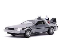 Jada Hollywood Rides Back To The Future DeLorean 1:24 Diecast Model Car