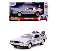 Jada Hollywood Rides Back To The Future DeLorean 1:32 Diecast Model Car