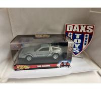 Jada Hollywood Rides Back To The Future II Delorean Time Machine 1:32 Diecast