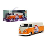 Jada Hollywood Rides Disney Stitch 1961 VW Bus - Die-cast Car with Opening Doors, 1:32 Scale, Ages 8+ (Collector’s Edition)
