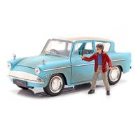 Jada JA31127 1:24 1959 Ford Anglia with Harry Potter Figure, Rusty Blue