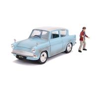 Jada JA31127 1:24 1959 Ford Anglia with Harry Potter Figure, Rusty Blue