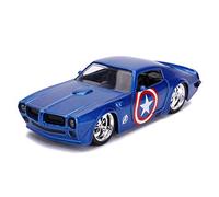Jada JA31845 1:32 HWR-1972 Pontiac Firebird-Captain America