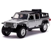 Jada JA32031 1:32 FF 9-Jeep Gladiator Fast and Furious Collectible Miniature Car, Grey, One Size 32031