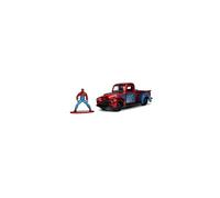 Jada JA33075 1:32 HWR-1941 Ford Pickup Figure Spider-Man Collectible Miniature Car, Red, One Size