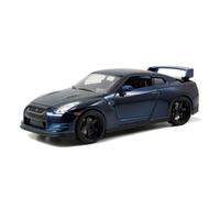Jada JA97036 1:24 Brian's 2012 Nissan GT-R R35-Blue, Blue