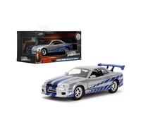 Jada 2002 Nissan Skyline Gtr R34 Fast And Furious Silver - 1:32