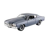Jada JA97835 1:24 Dom's 1970 Chevrolet Chevelle SS-Primer, Matte Grey