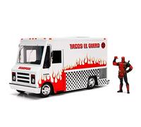Marvel Deadpool & Taco Truck Die-cast Car, 1:24 Scale Vehicle, 2.75Collectible F