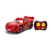 Jada Lightning McQueen 1:16 Remote Control with animated moving face, familiar quotes and sounds for kids, Disney Cars fans, 3+ years