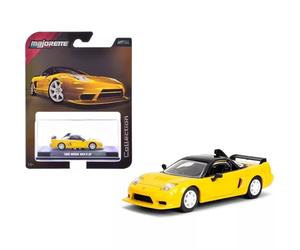 Jada Majorette Collection - 1995 Honda NSX-R GT 1:64 Die-Cast Model Car with Rubber Tires & Display Case, for Collectors & Adults