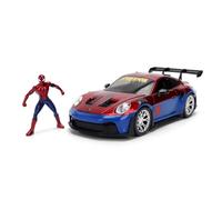 Jada MARVEL SPIDER-MAN PORSCHE 911 W/FIGURE 1:24