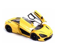 Jada McLaren 720S Yellow with Black Top \Hyper-Spec\" 1/24 Diecast Model Car by Jada"