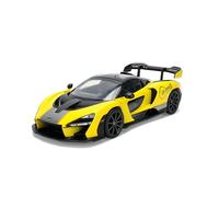 Jada McLaren Senna 8-PAS Racing, Yellow/Black Toys 36484-1/24 Scale Diecast Model Car