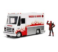 Jada Metals Deadpool With Taco Truck 1:24 Die Cast Figure Model