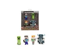 Jada Minecraft 4-Pack Metal Figures 6.5Cm Figurine