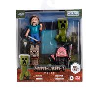 Jada Minecraft Movie 2.5" Diecast Metalfig 4-Pack