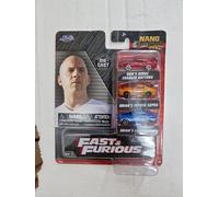 Jada Nano Hollywood Rides Fast And Furious Rides. Dodge Toyota Supra Ford Escort