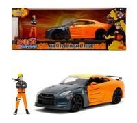 Jada Naruto Shippuden 2009 Nissan GTR with Uzumaki Figure 1:24 Diecast Car