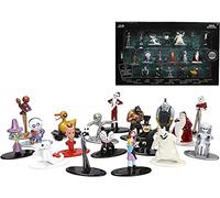Jada Nightmare Before Christmas Nano Metalfigs 18 Pack | 1.65 Inch Die-Cast Figures