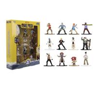 Jada One Piece Wave 1, 12 pc Multipack, 1.65in die-cast figures characters to collect, play and display. Perfect for gift and collector, pocket money friendly and ideal for party favours