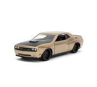 Pink Slips 1:32 2012 Dodge Challenger SRT8 Die-Cast Car, Toys for Kids and Adults (Metallic Gold)