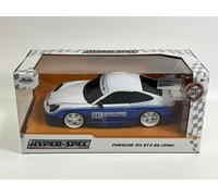 Jada Porsche 911 GT3 RS 996 Hyperspec Blue White 2006 1:24 Scale Jada 35492