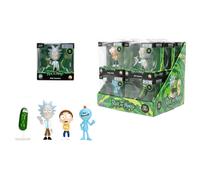 Jada Toys Rick and Morty Figure (1 Piece) - 1 of 4 Collectible Metal Figures (Rick, Morty, Mr. Meeseeks, Cucumber) for Fans and Collectors from 8 Years, Random Selection, 6.5 cm, Wave 1