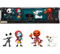 Jada Set 4 Nightmare Figures Before Christmas 7 Cm Multicolor Kids