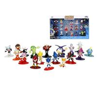 Jada Sonic The Hedgehog 1.65" 18-Pack Die-Cast Figures, Toys for Kids and Adults