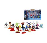 Jada Sonic The Hedgehog Nano 1.65"""" MetalFigs 18-Pack Series 1 - Die-Cast Collectible Figures - Ages 8+