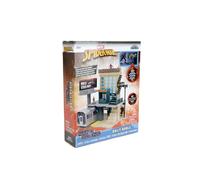 Jada Spiderman Nano Scenario With 2 Nyc Of Luxe Silver Kids