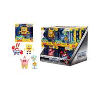 Jada Toys Spongebob Figure (1 Piece) - Random Selection of Four Collectible Metal Figures (Spongebob, Patrick, Squidward or Mr. Krabs) for Fans and Collectors from 8 Years, Random Selection, 6.5 cm