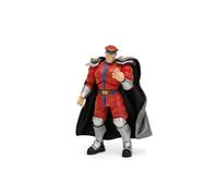 Jada - Street Fighter 2- Articulated Figure of M. Bison 15 cm, Collectable, with Interchangeable Hands and Head, Accessories, 20 Articulated Points, Ages 13 (253252030)