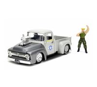 Jada Street Fighter Ii 1956 Ford Pickup 1:24 Vehicle
