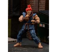 Jada Street Fighter II Akuma - 1:12 Scale Action Figure - Toy - Premium Joint and Accessories - Collector's Exhibition or Game for Children - Ages 13+