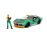 Jada Street Fighter Ii Cammy 1969 Chevrolet Corvette 1:24 Vehicle